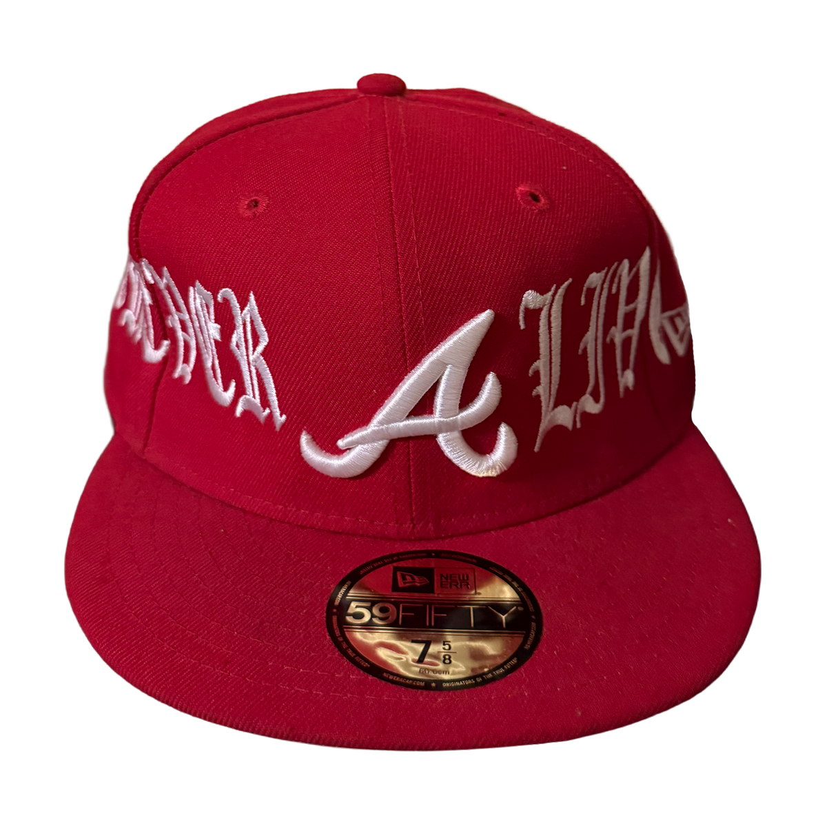 New Era - White on Red