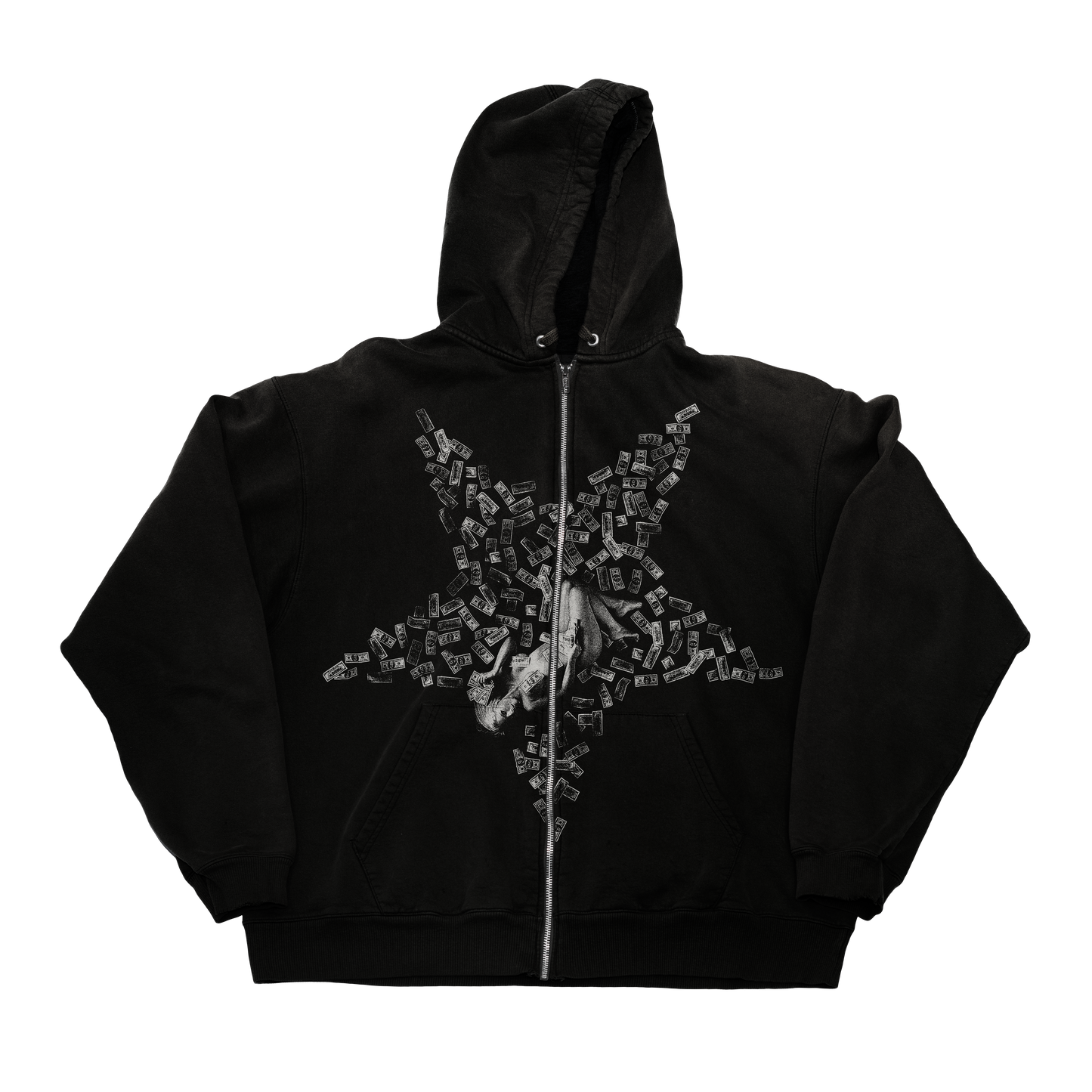 Money Star Zip-Up Hoodie